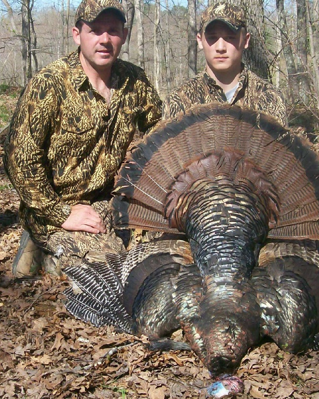 Hunter shown with successful eastern turkey harvest in West Virginia.