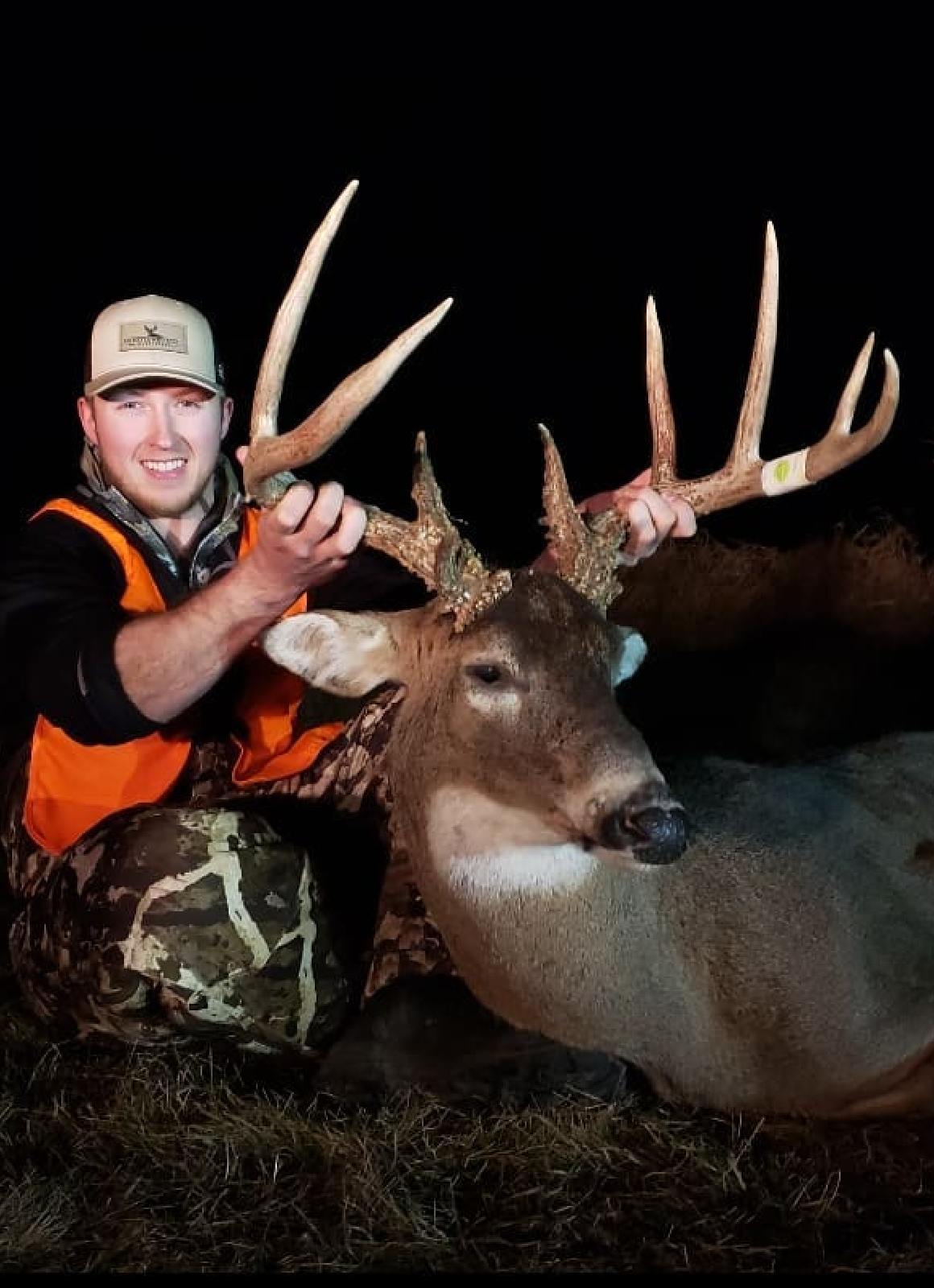 Youth hunters shown doubled-up with two gobblers during DIY hunt in Washington state during Spring Turkey season.
