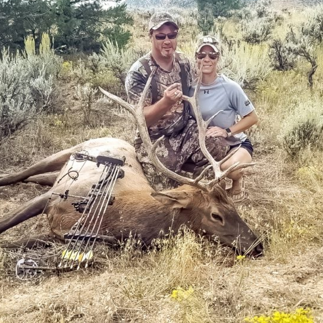 Hunter shown with turkey in Texas during a Spring Texas Turkey Hunt.